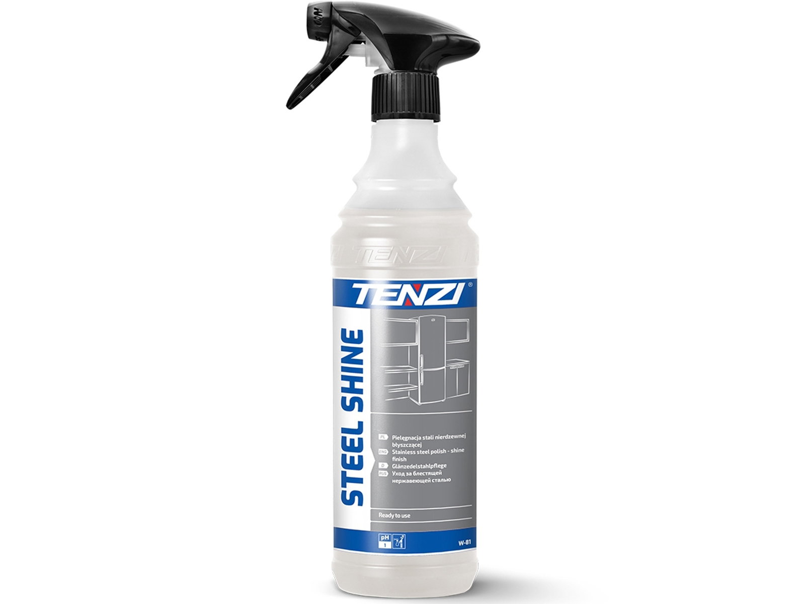 STEEL SHINE  GT Tenzi 600 ml pielęgnacja stali